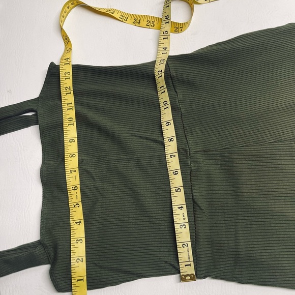 Reformation cropped jumpsuit green size L - Picture 7 of 8